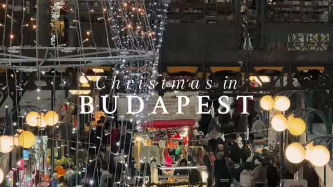⁣Christmas Markets opening dates in Budapest- 1
