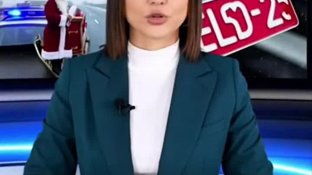 Moș Crăciun prins fără asigurare la sanie 😱😱 #viral #video #fyp #viralvideos #foryou #viralreels #goviral #[133