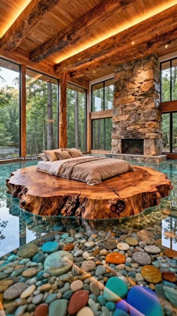 Wow! Incredible bedroom design! 🤯👏 #interiordesign #homedesign